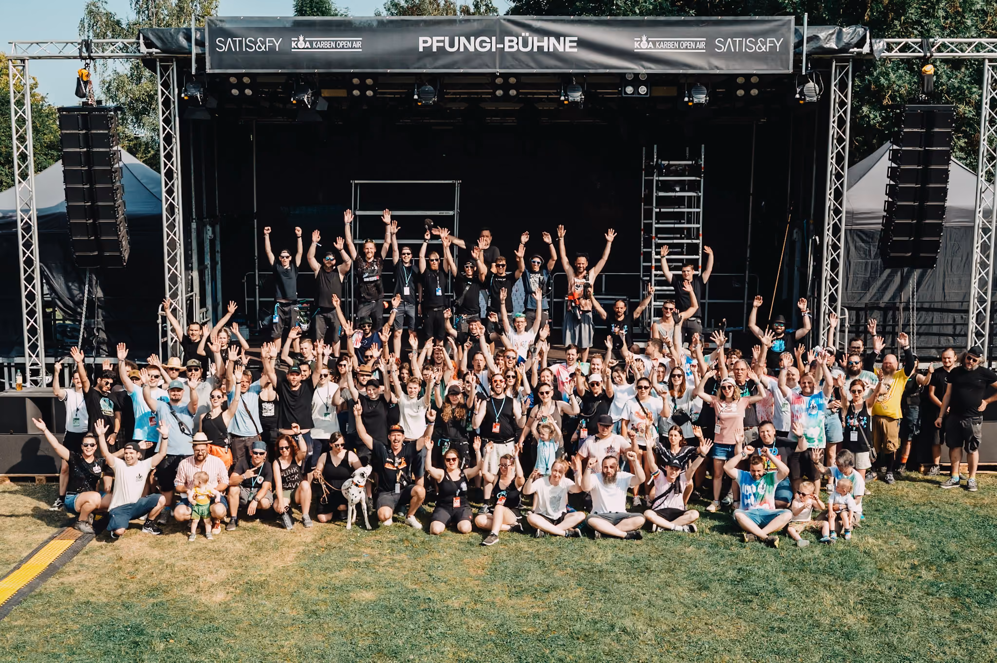 KOA Crew 2025 © Karben Open Air/Markus Schreiber